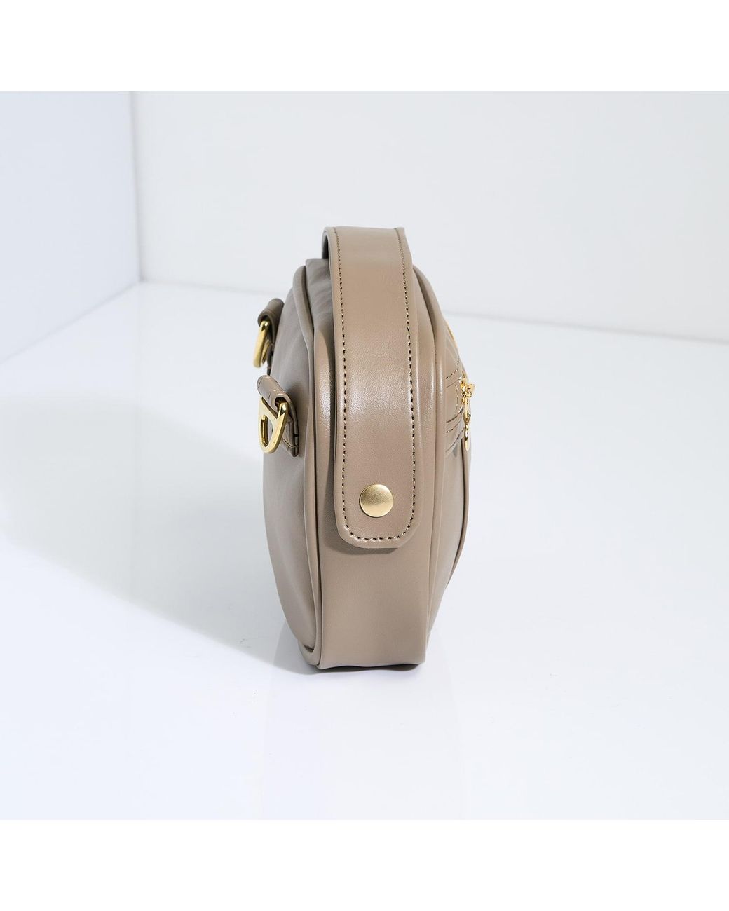 Milla Von Cosy Metallic Crossbody Bag Vibe Latte Macciato