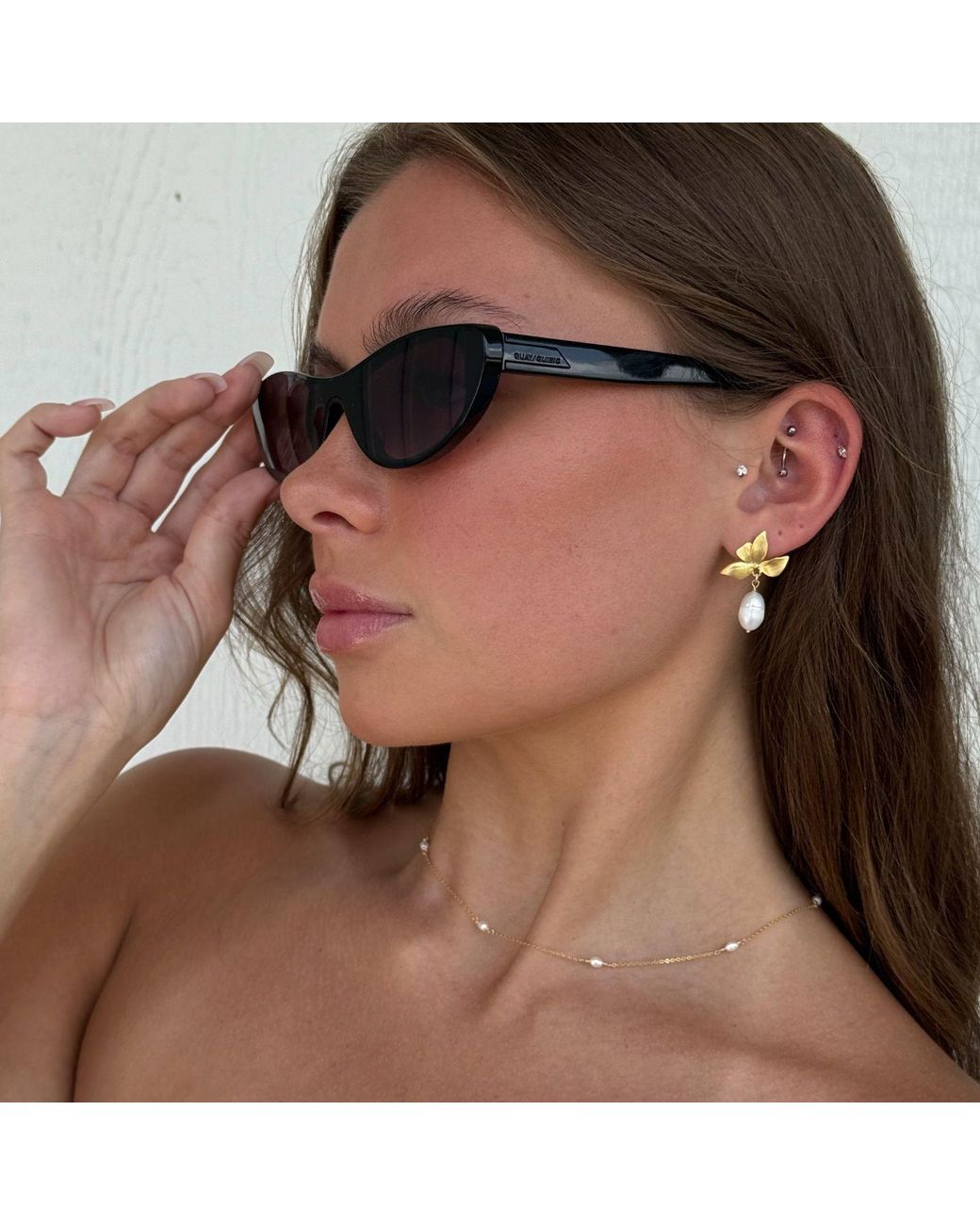 SET & STONES Metallic Maeve Earrings