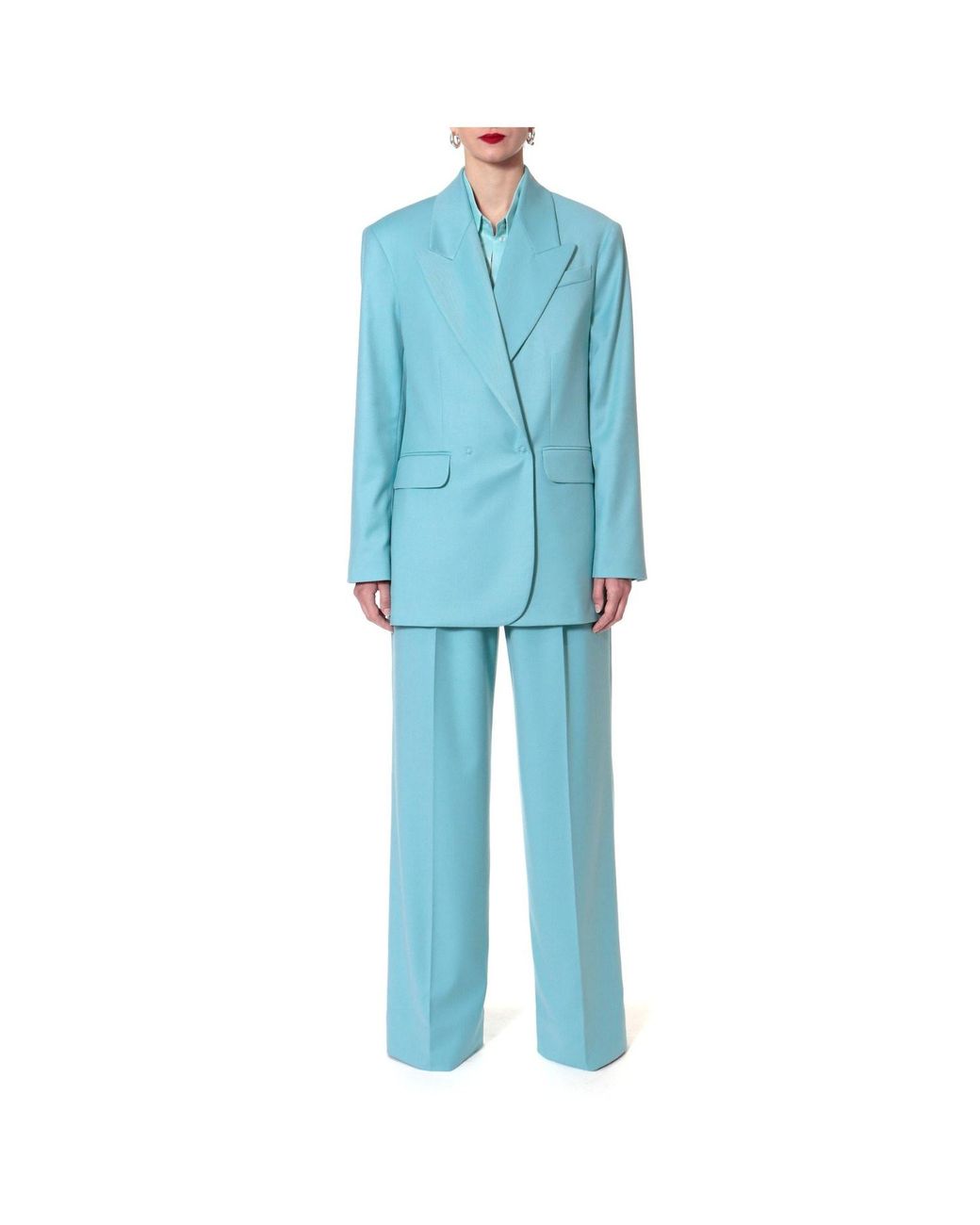 AGGI by HALEWSKI Blue Blair How Am I Oversized Blazer