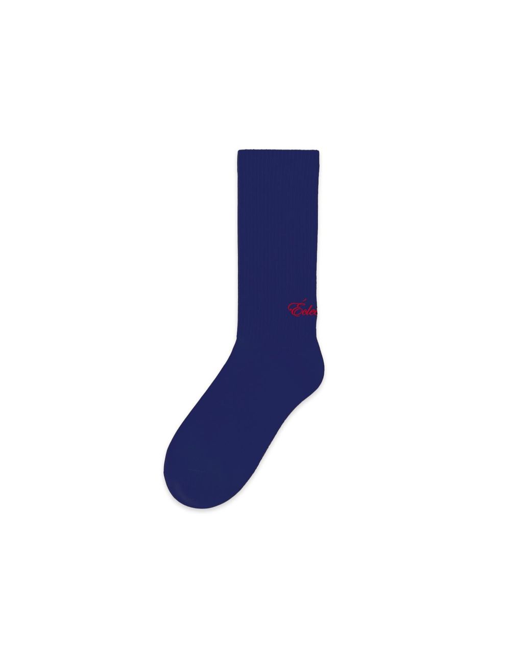 Éclectique Blue Crew Socks for men