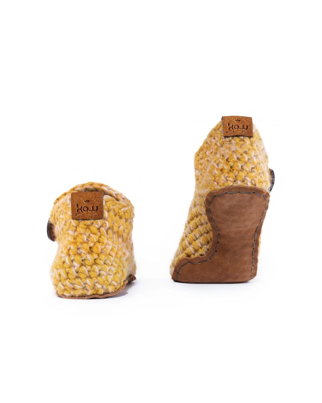 Kingdom of Wow Metallic Handmade Ankle Boot Wool Slippers For