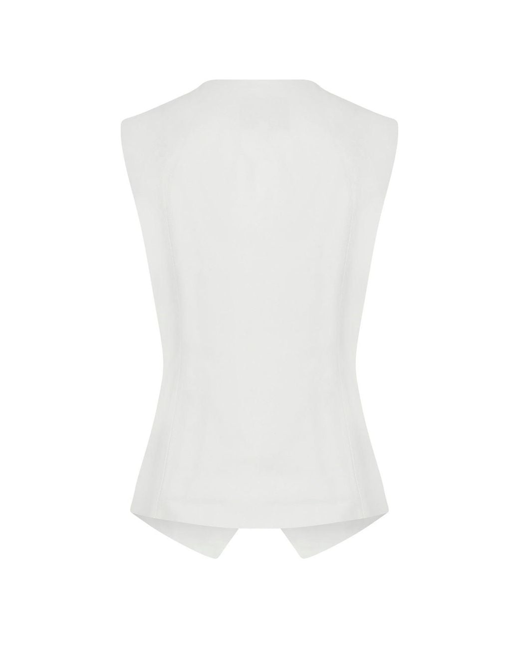 NAZLI CEREN White Bea Vestcoat