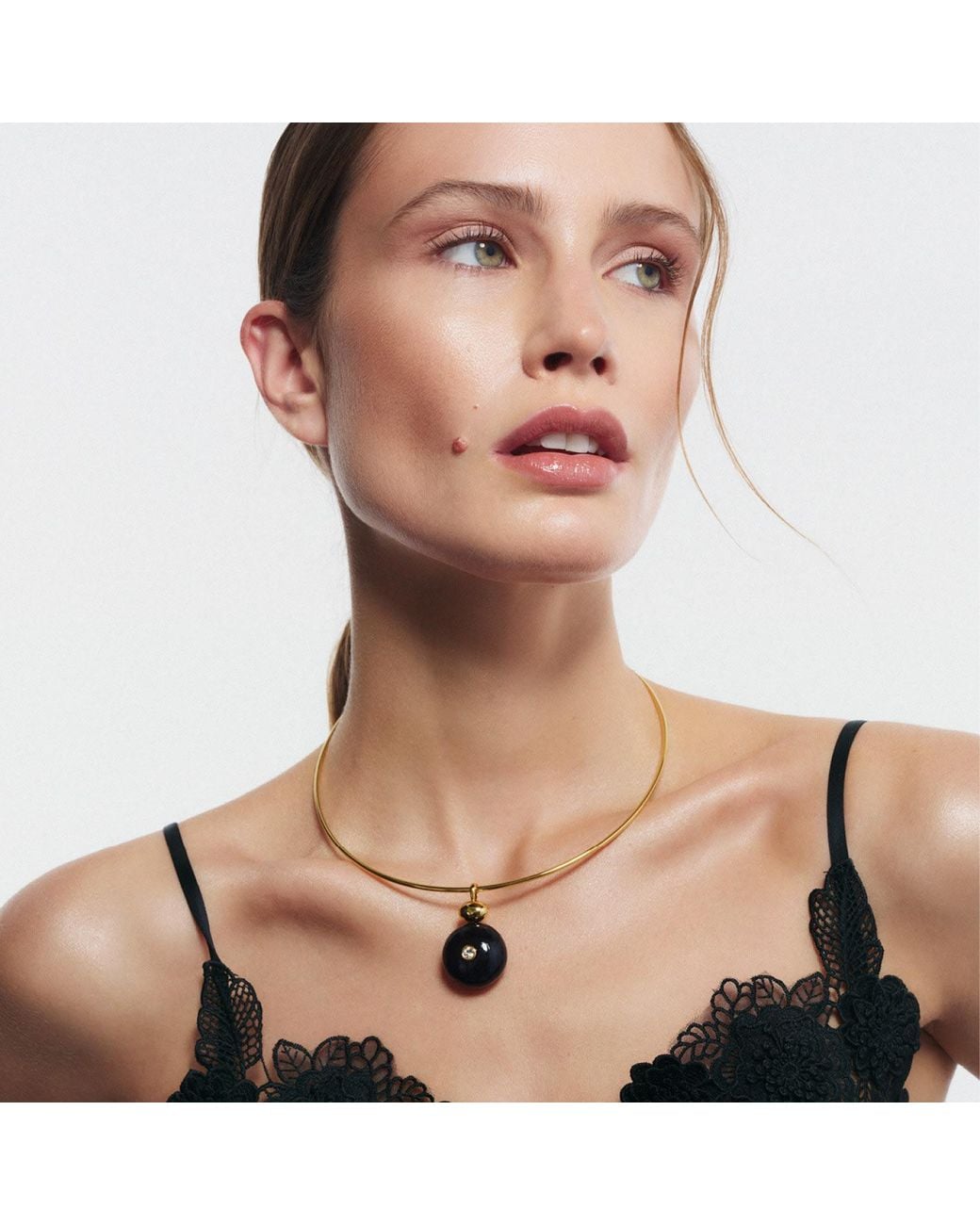 Saule Label Metallic Paloma Collar Necklace