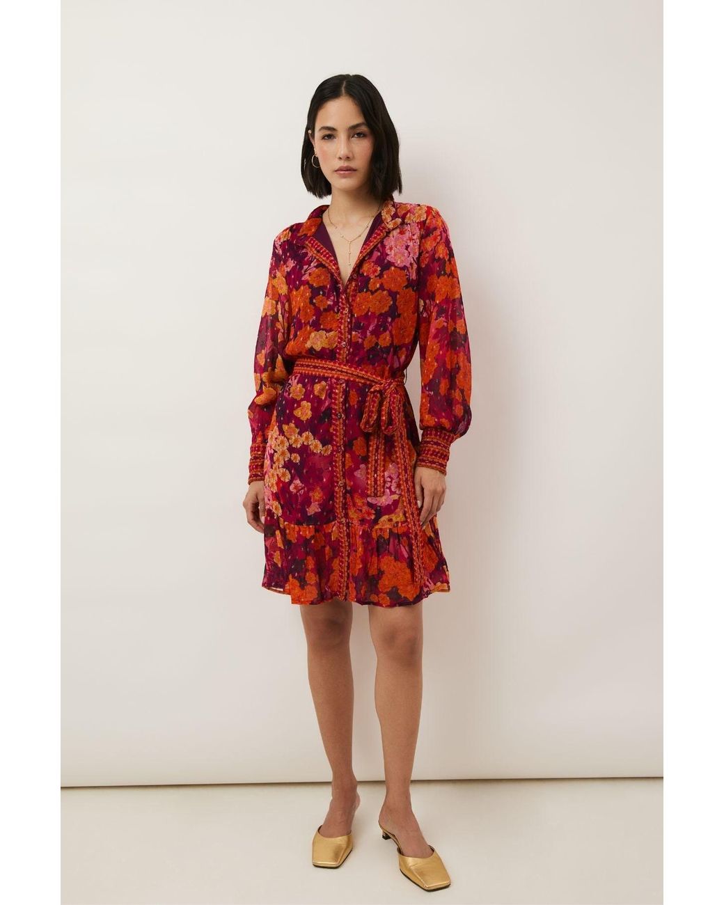Raishma Red Mini Dress