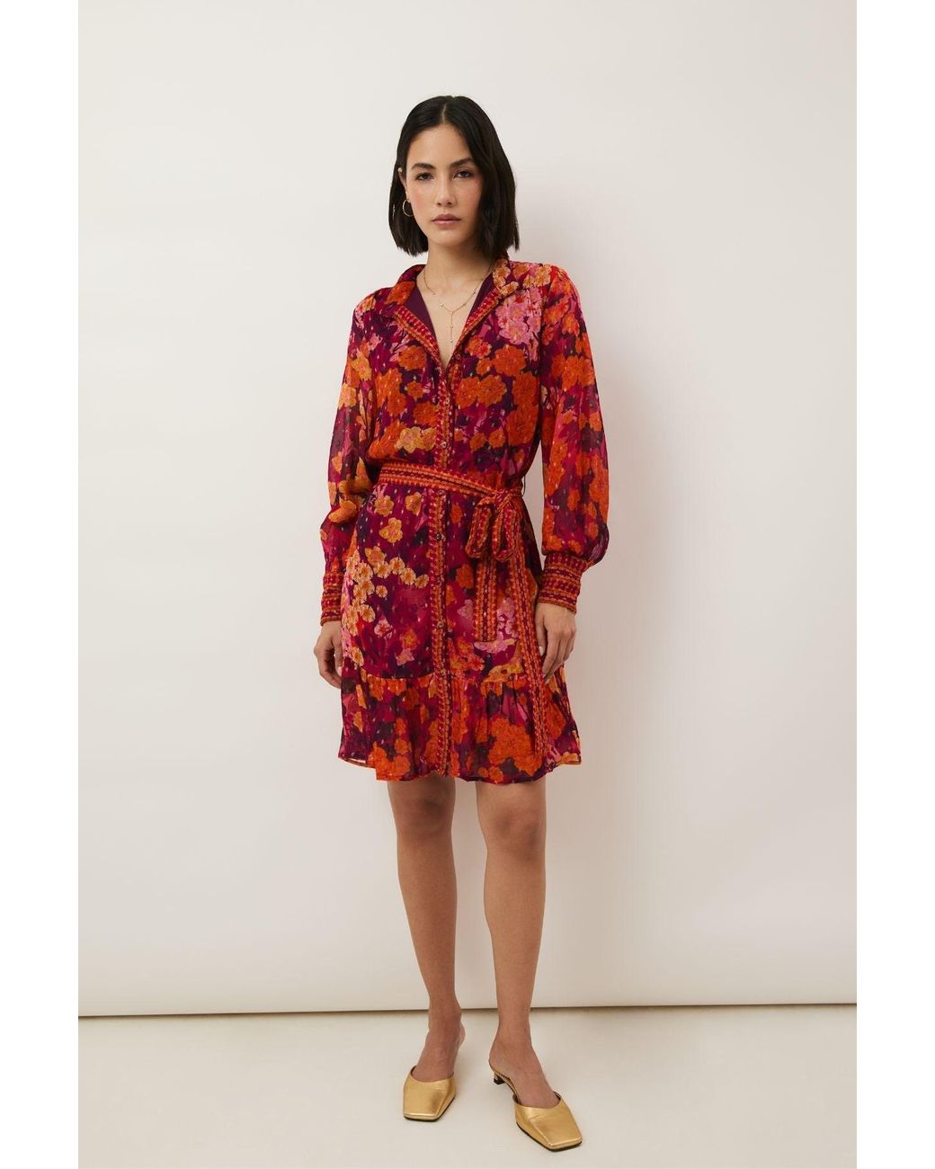 Raishma Red Mini Dress