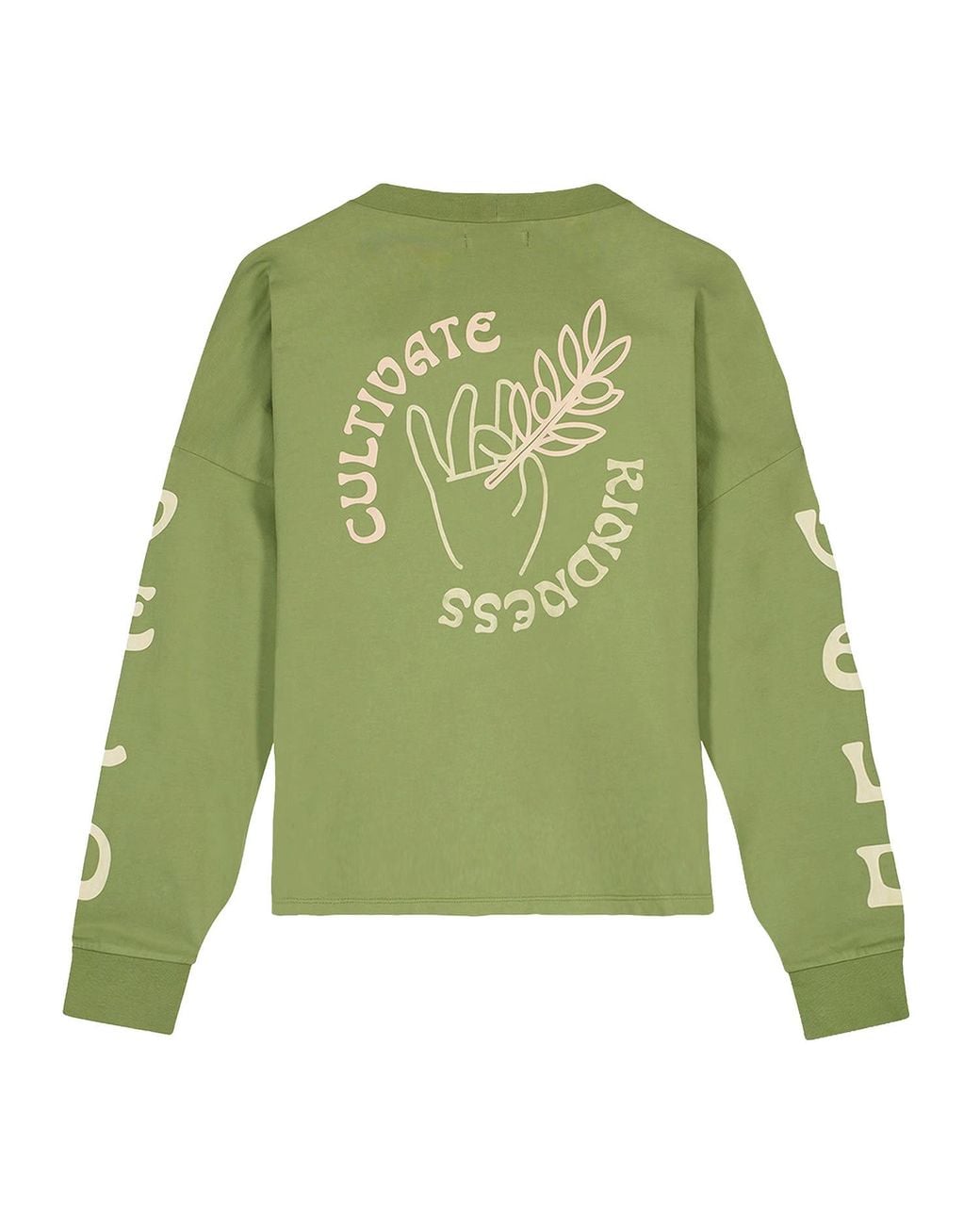 VLD Green Vondel Cultivate Kindness Long Sleeve T-Shirt