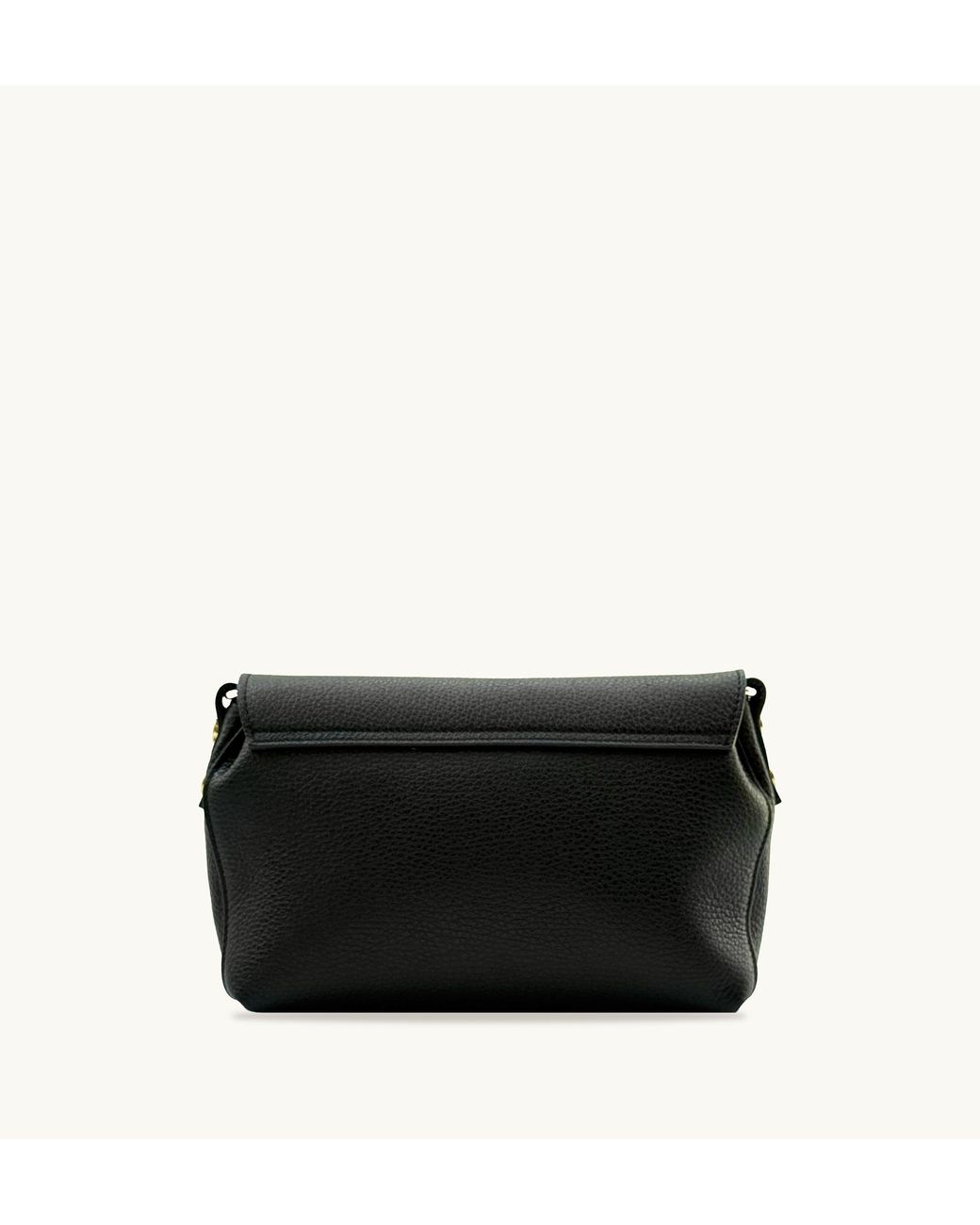 Apatchy London Black The Maisie Midi Leather Bag