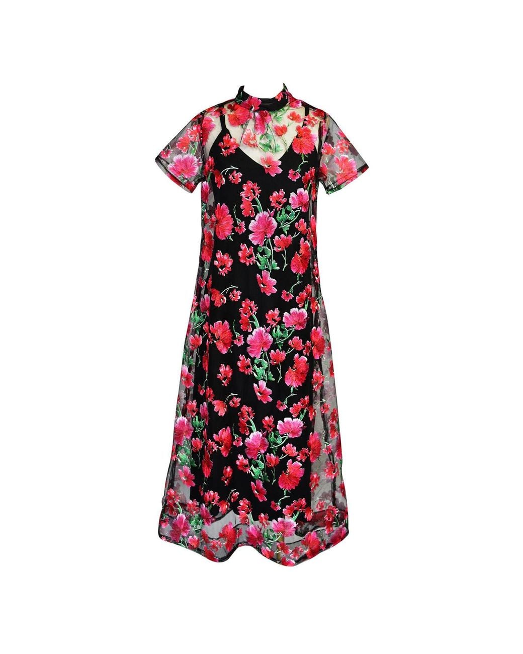 Jennafer Grace Red Jj Maxi Dress