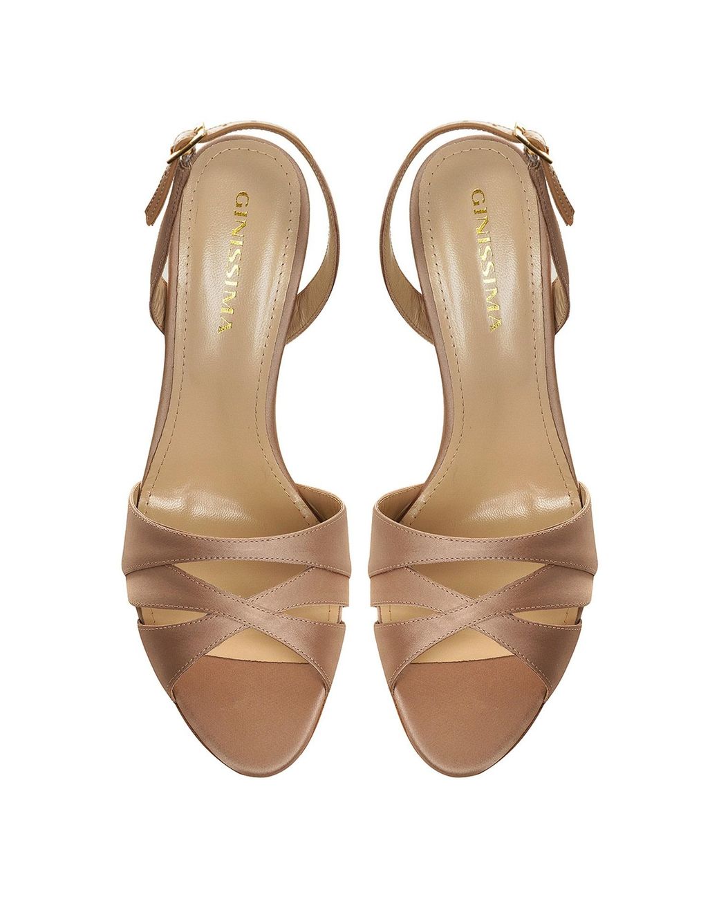 Ginissima Brown Thalia Sandals