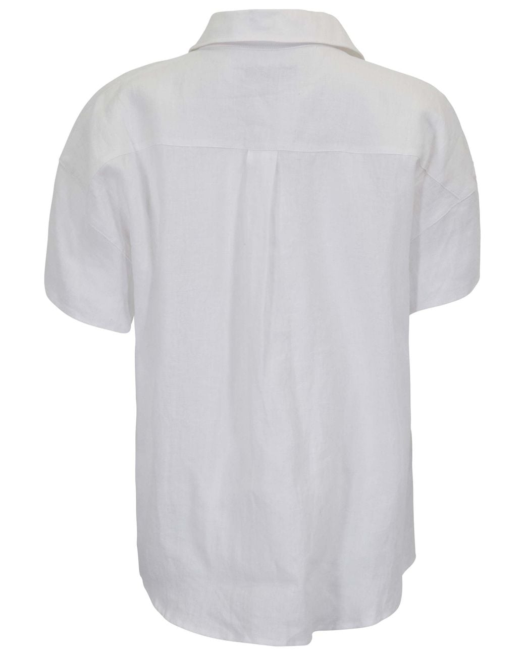 Lords of Harlech White Lara Linen Shirt