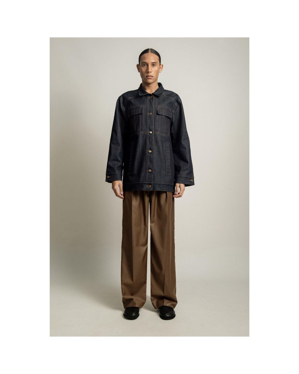 Van Brussel Blue Axiom Denim Jacket