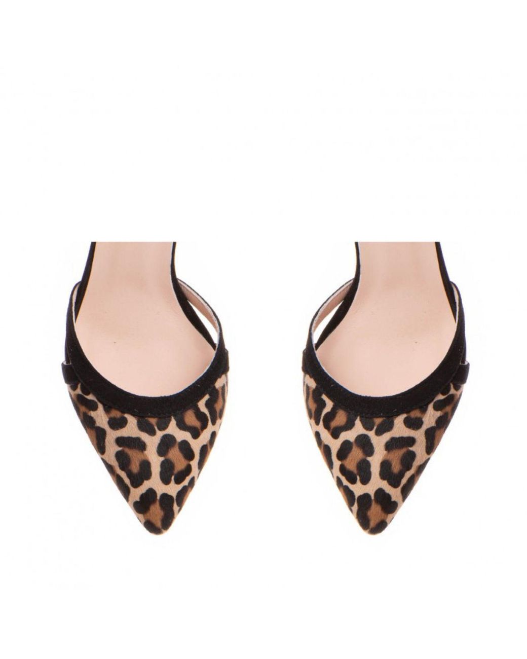 The 5Th Element Metallic Neutrals Cassandra Leather Pumps