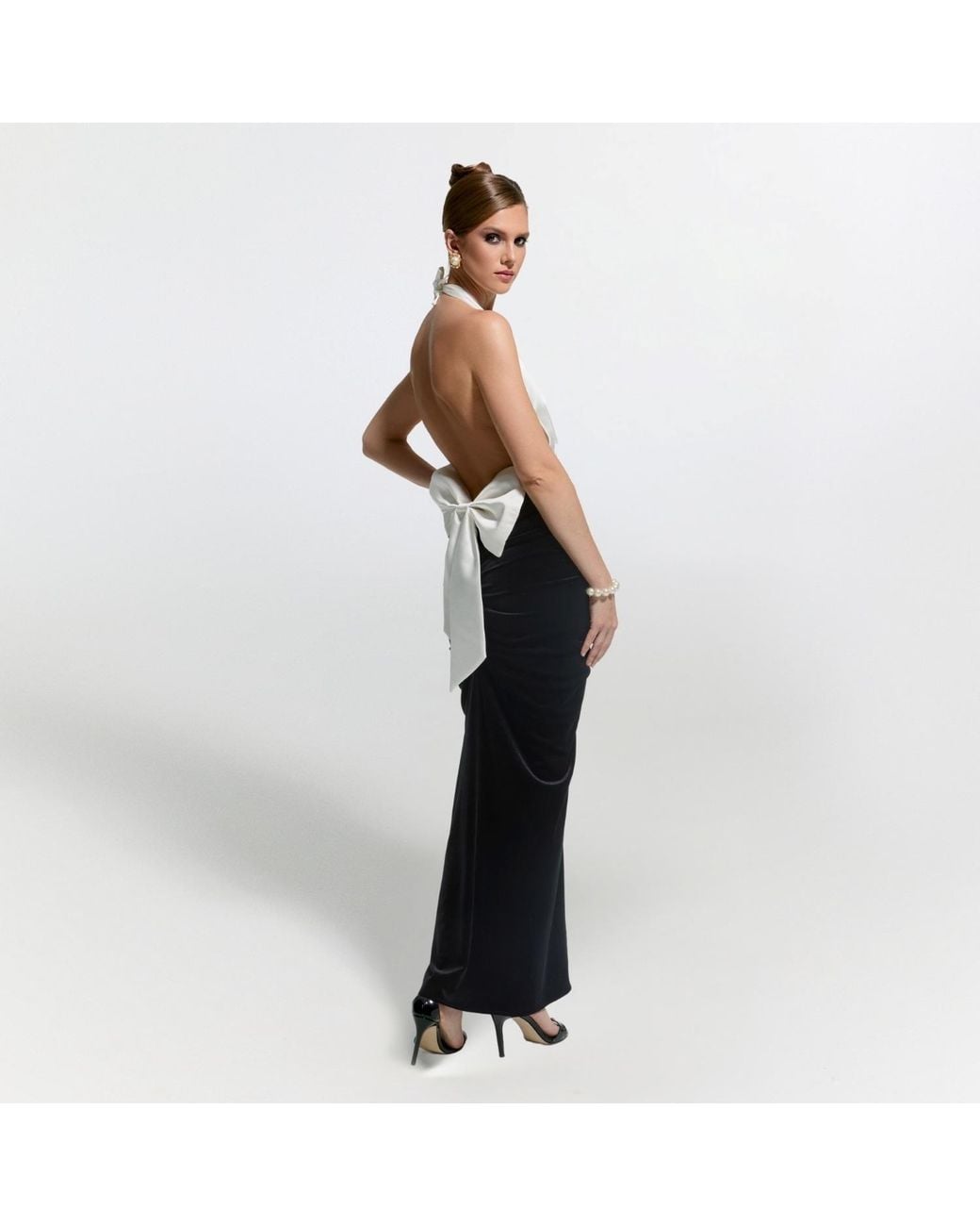 Nur Karaata Black Blenheim Dress