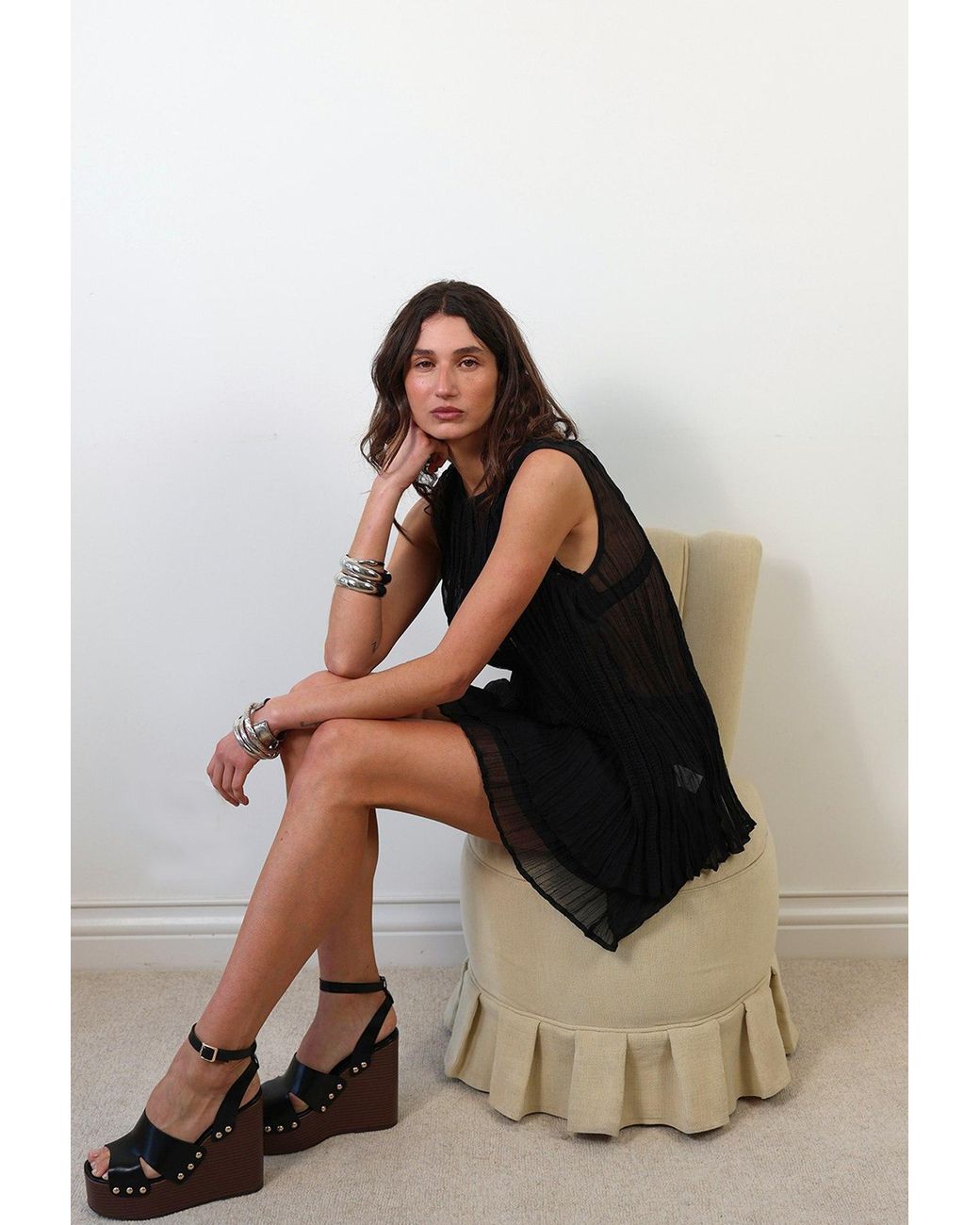 Tohen Black Avery Two Piece Set