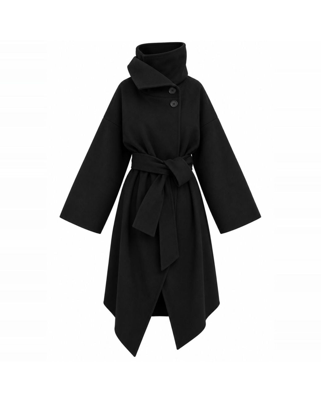 The Ethos Studio Black Obsidian Coat