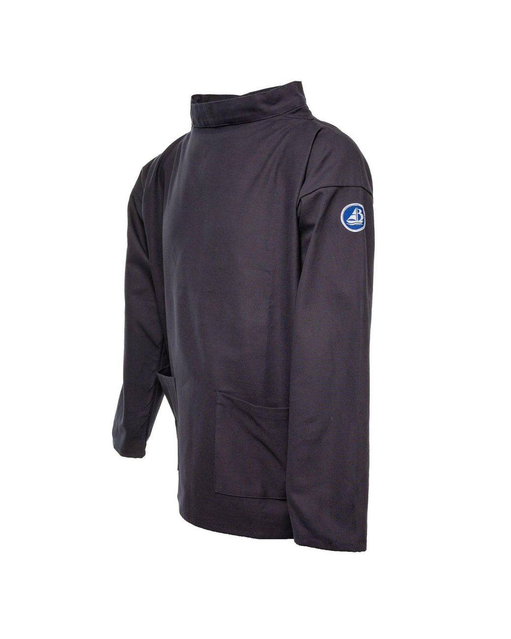 Arthur Beale Purple Boat Neck Smock for men