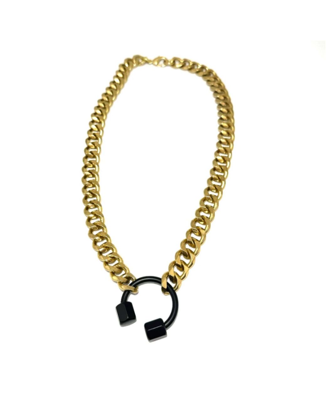 Rachel Nathan Metallic Outlaw: Matte Necklace