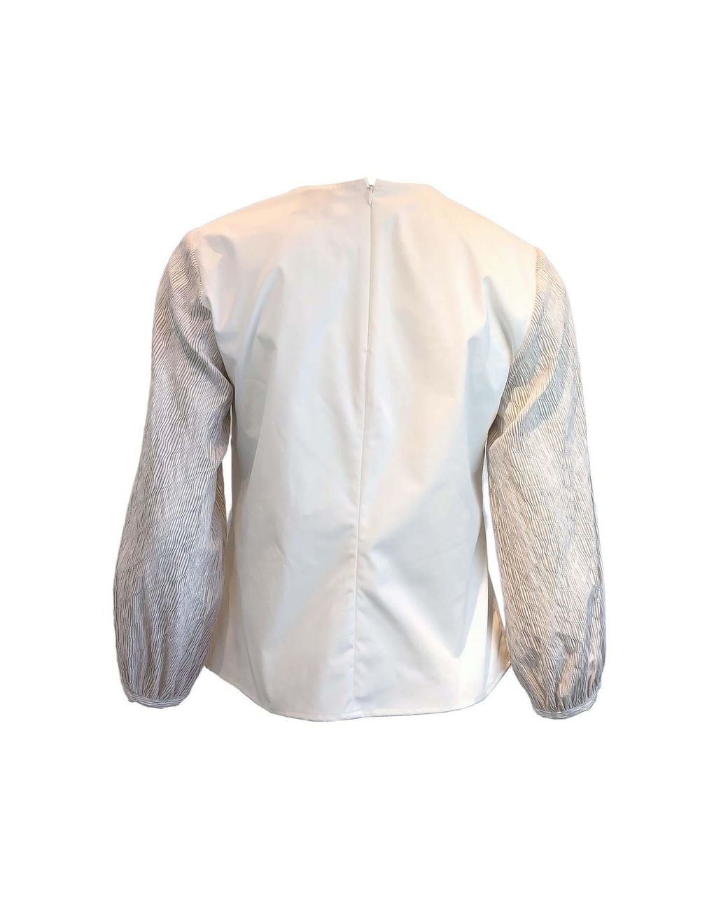 SNIDER White Neutrals Wildflower Top