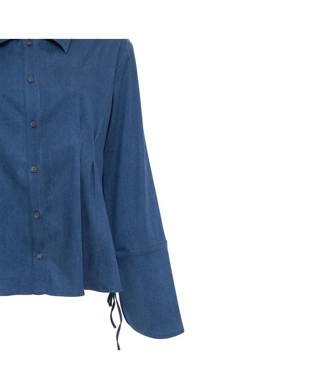 Audrey Vallens Blue Denim Affair Shirt