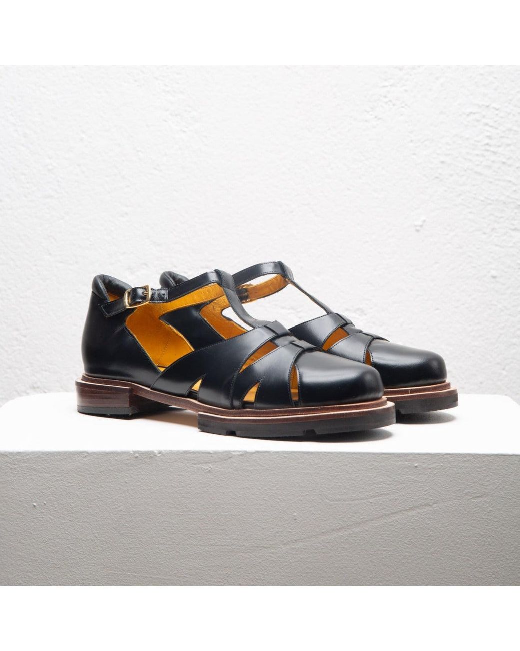 Mafalda Blue Maite Fisherman Sandals