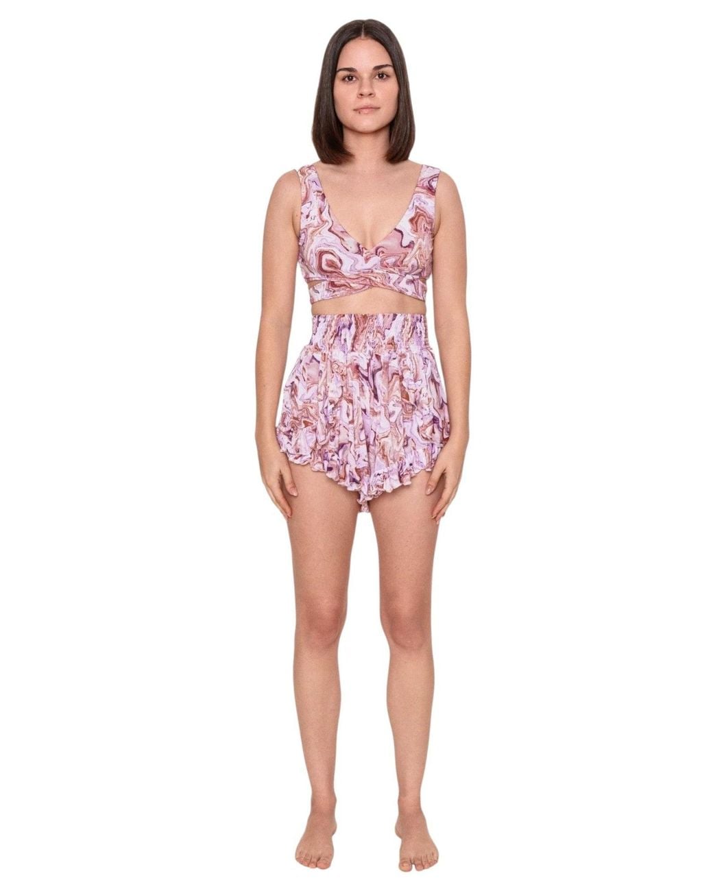 Khonsu Swim Pink Amai Top