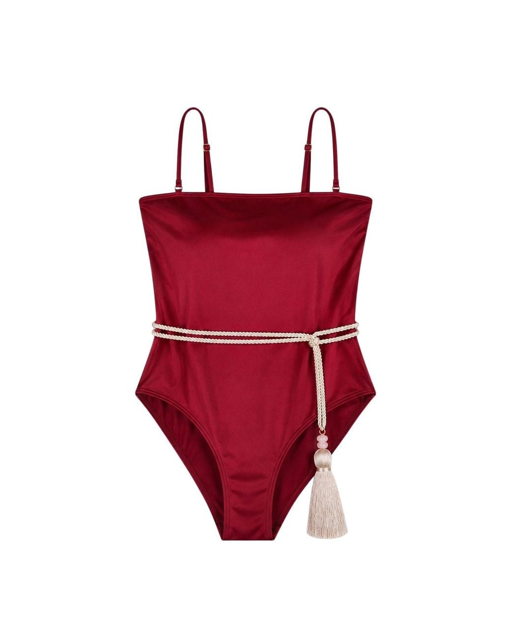 Luisadelmar Swimwear Red Janni One-Piece