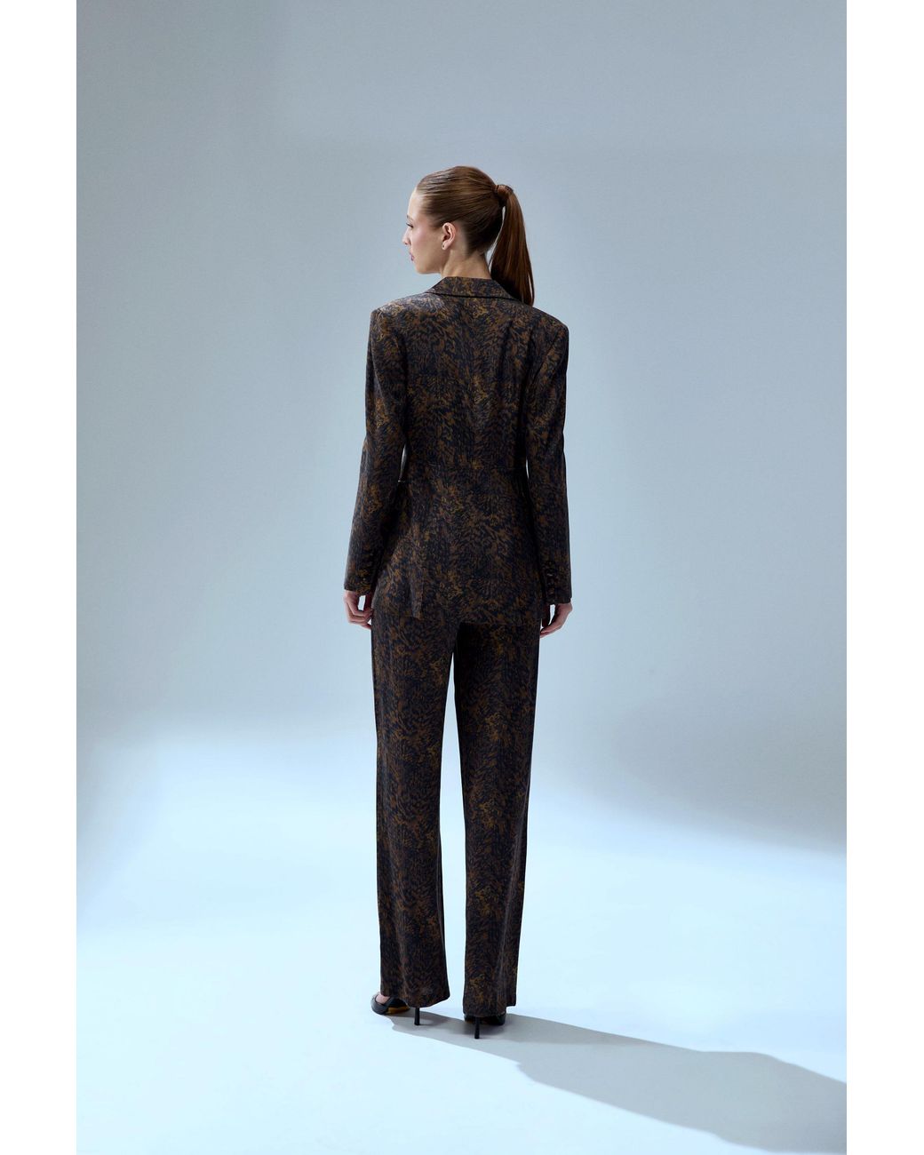 Pcfg Brown Your Itch Kangaroo Blazer Jacket