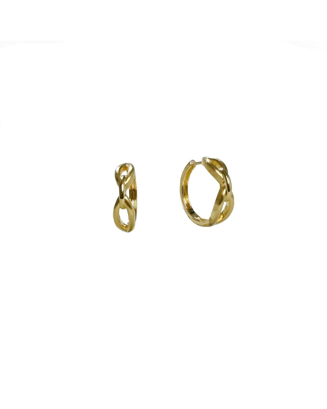 Onia Metallic Citrus Hoops