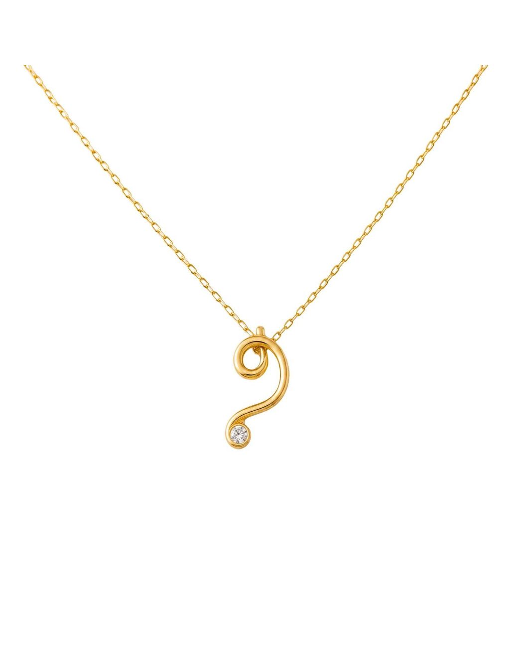 Lily Flo Jewellery Metallic Good Thing We Kept Going Diamond Necklace