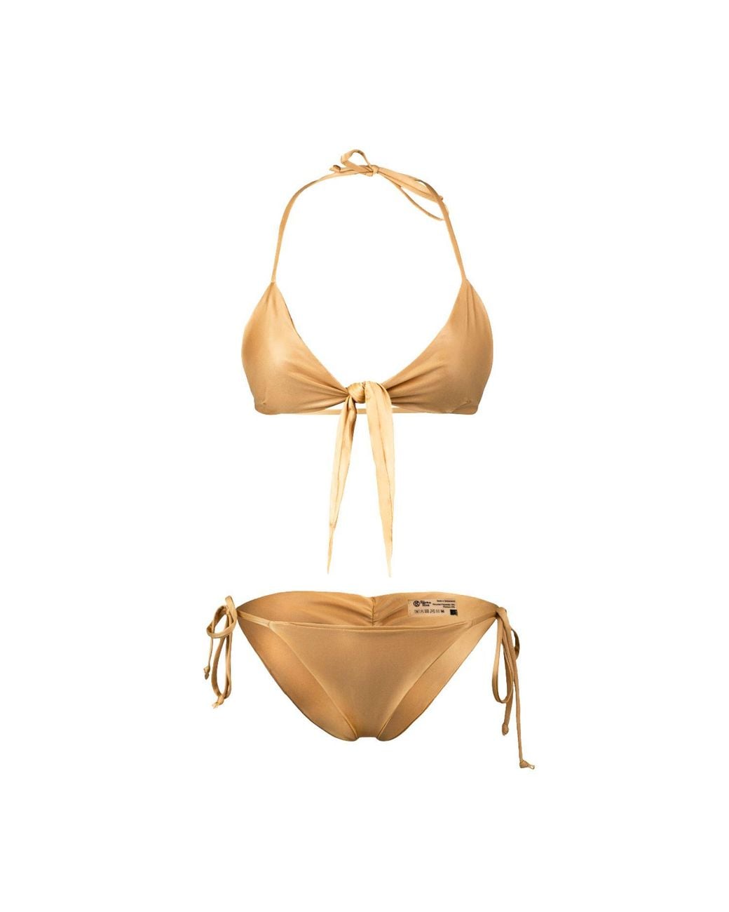 Rive & Rituel Metallic Donella Shimmer Bikini Set