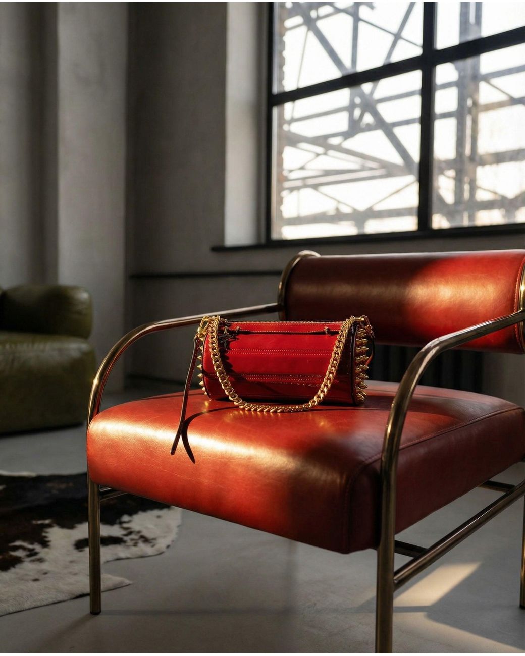 Pimpinicchio New York Red Tube Cross-Body Bag