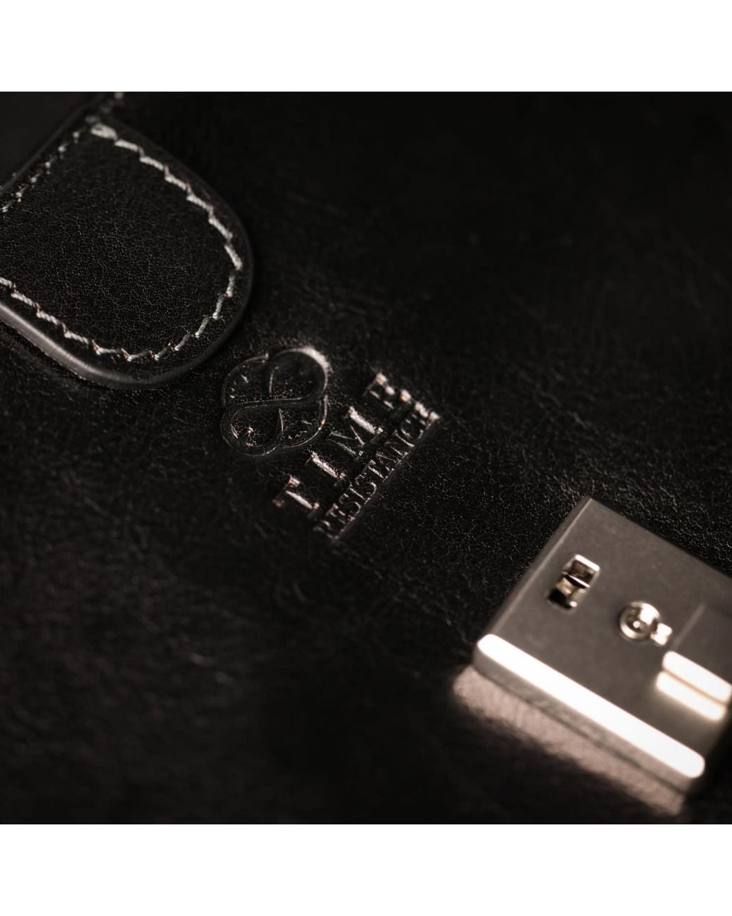 Time Resistance Black Small Leather Doctor Bag For