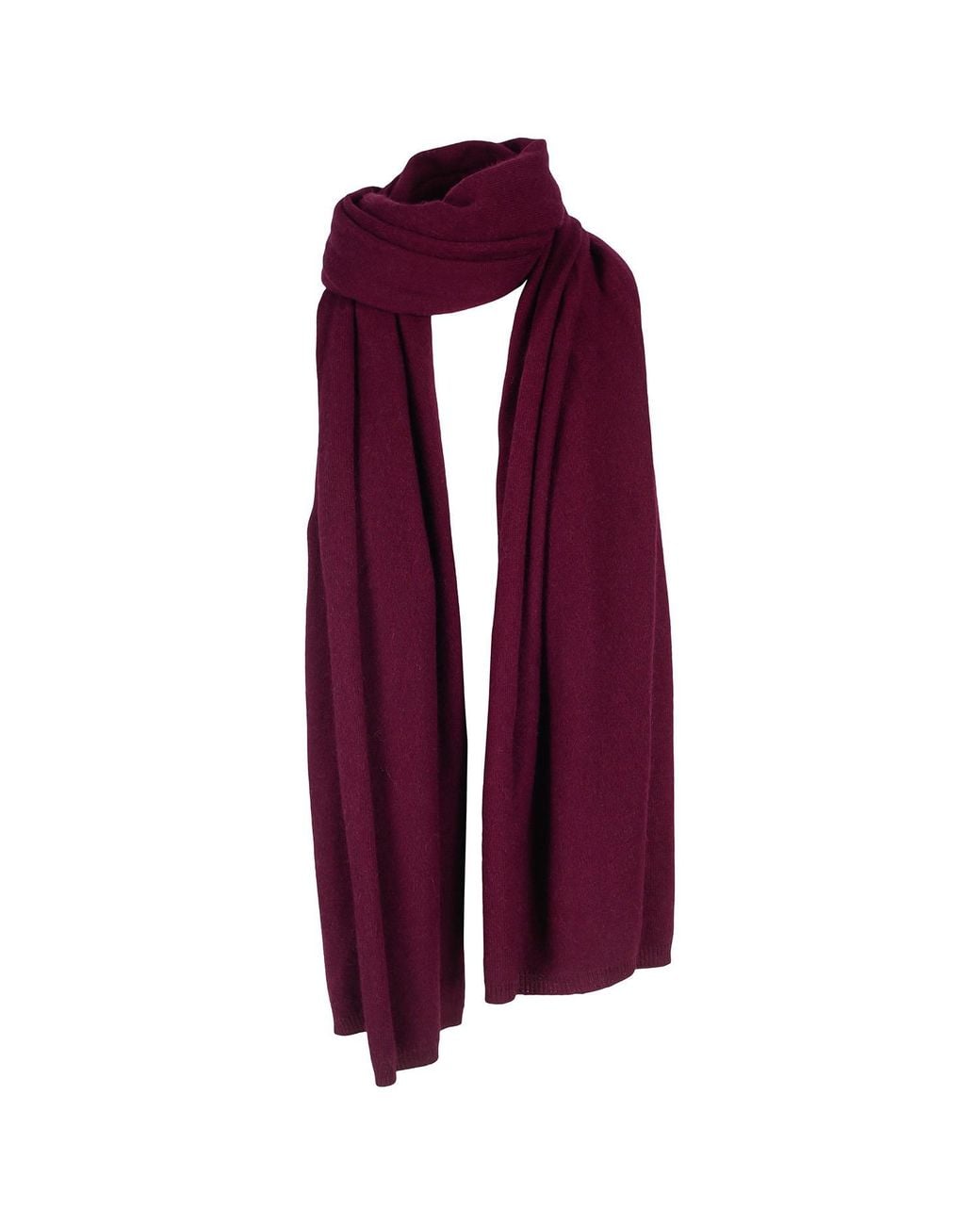 tirillm Purple Alfie Large Cashmere Scarf