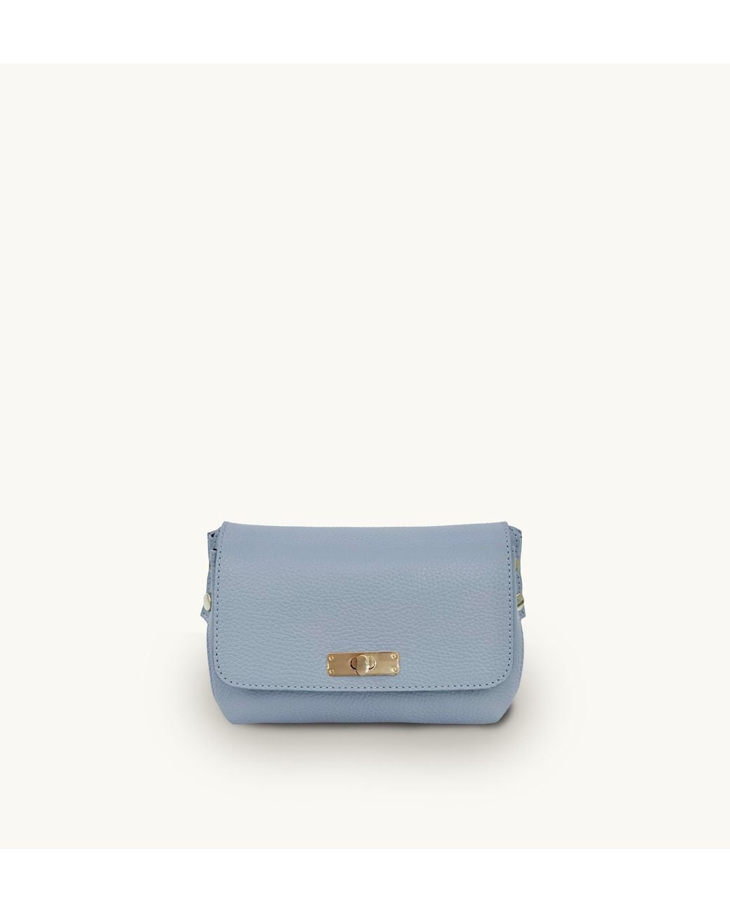 Apatchy London Blue The Maisie Mini Sky Leather Bag