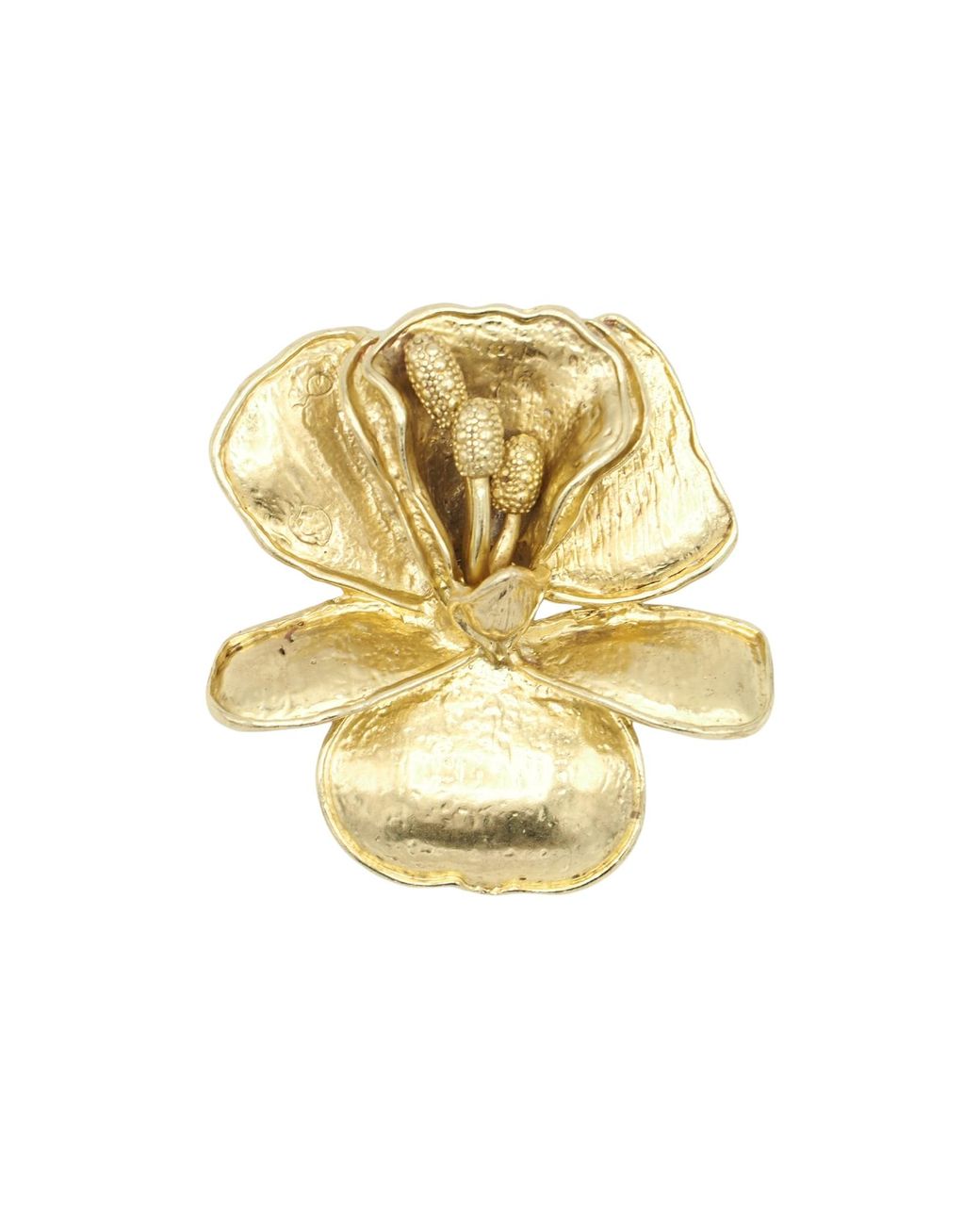 Sita Nevado Metallic Mimosa Brooch