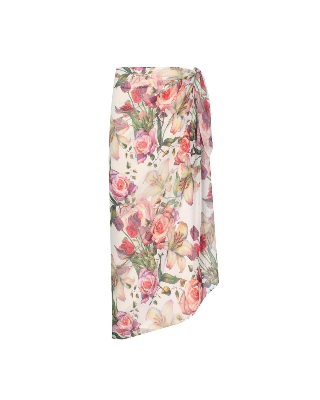 Nur Karaata Pink Dianella Bianca Pareo