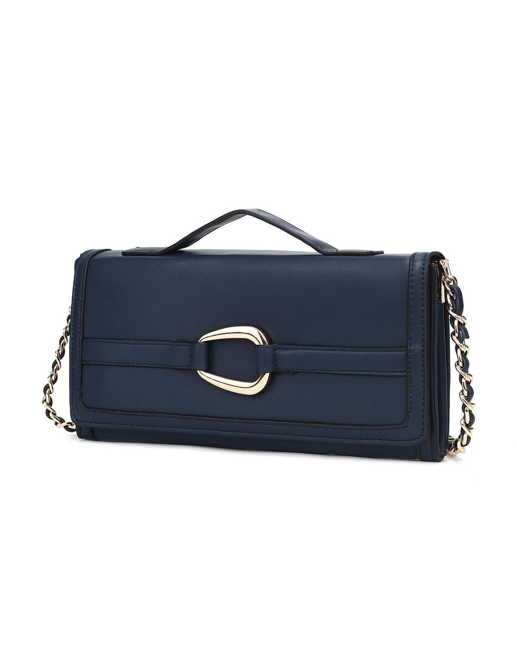 Mkf Collection - J'omor Blue Arlena Crossbody Bag