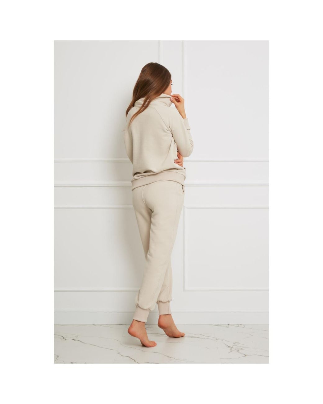 Oh!Zuza Gray Neutrals Cotton Lounge Pant