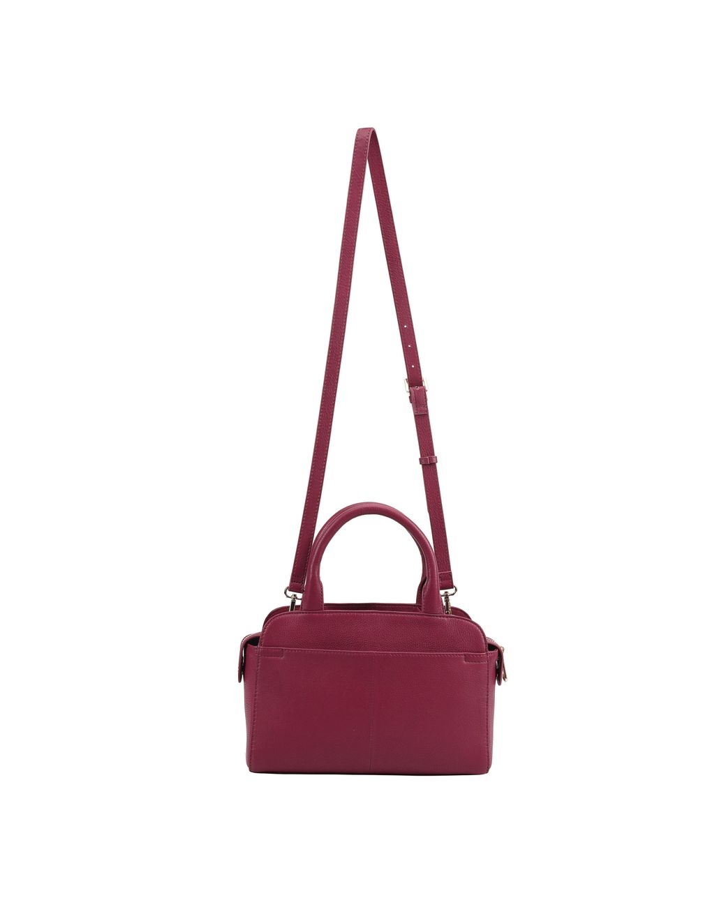 Paul Costelloe Purple Giselle Leather Crossbody Bag