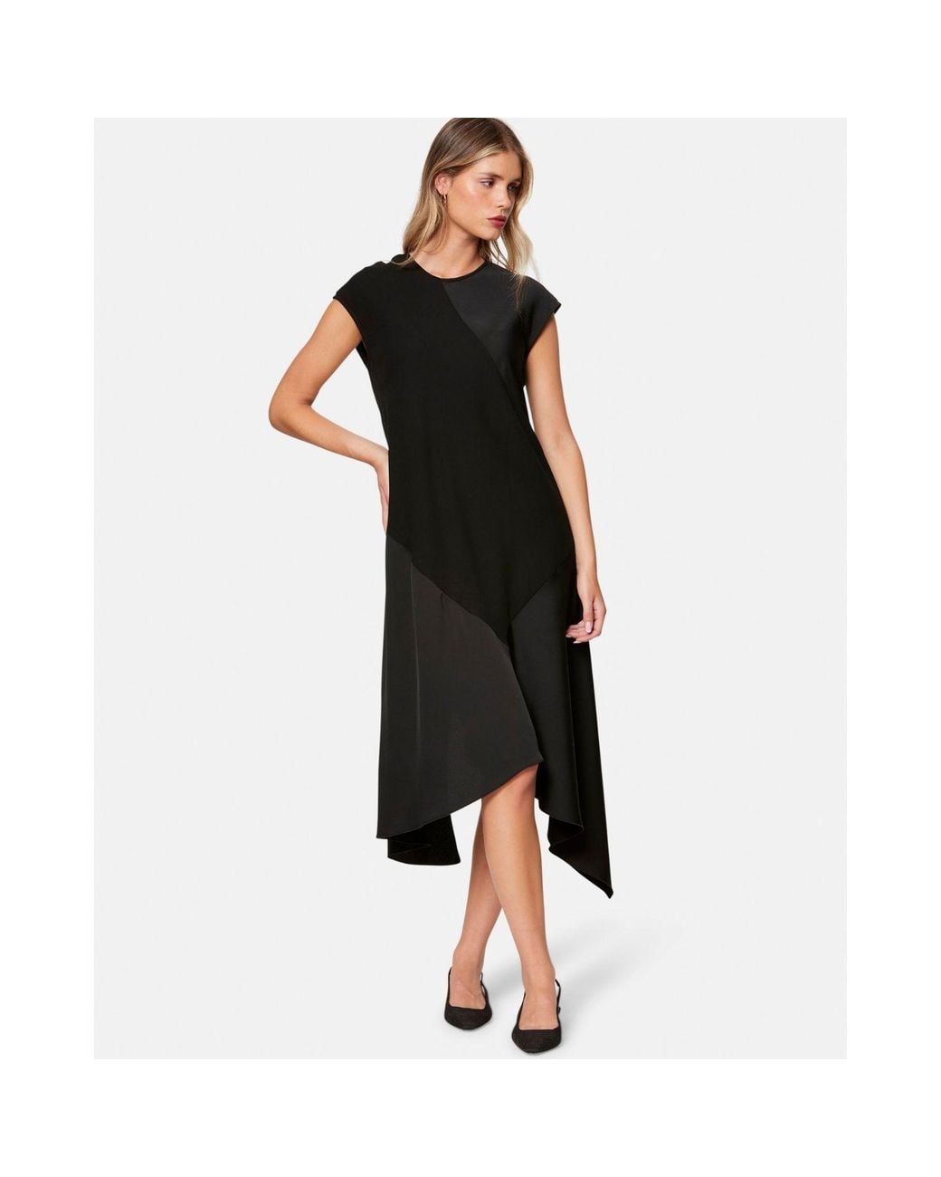 Helen Mcalinden Black Carmin Crepe Dress