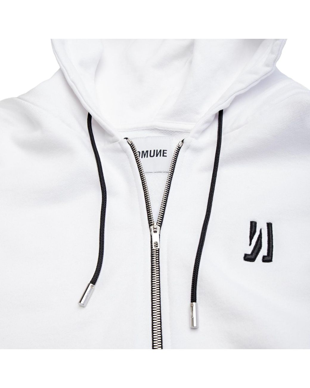 Comune White Luka Zip-Up for men