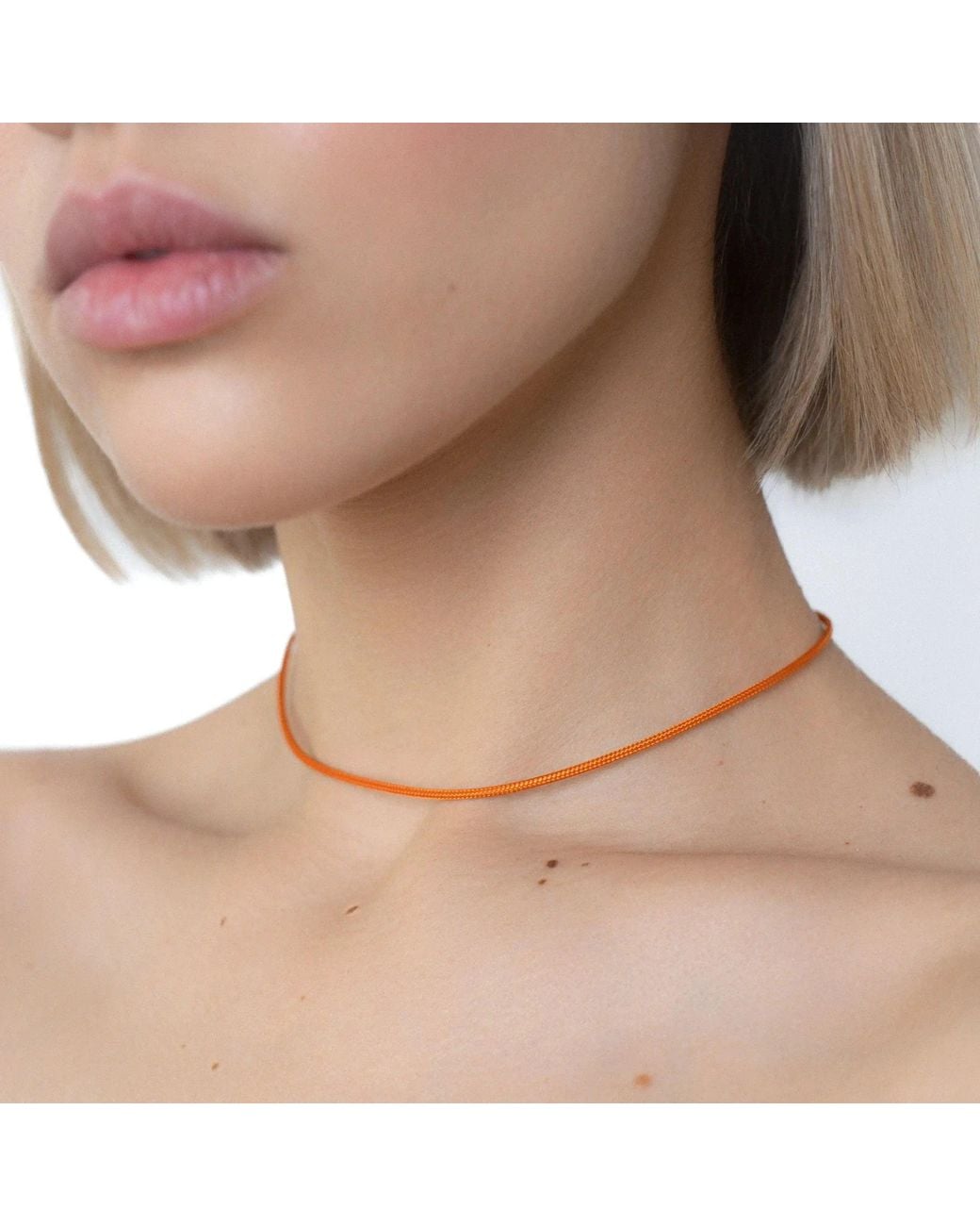 Pearl Code Red Italian Cord With-Plated Clasp