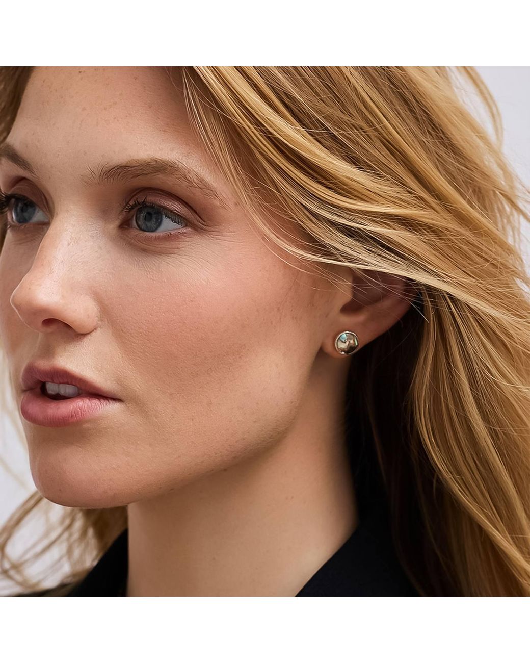 Kate Koel Metallic Round Earrings