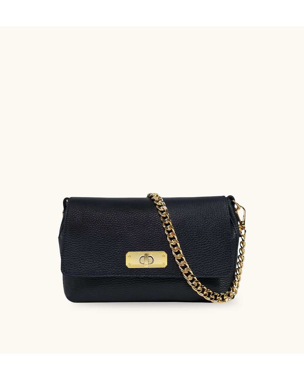 Apatchy London Blue The Maisie Midi Leather Bag