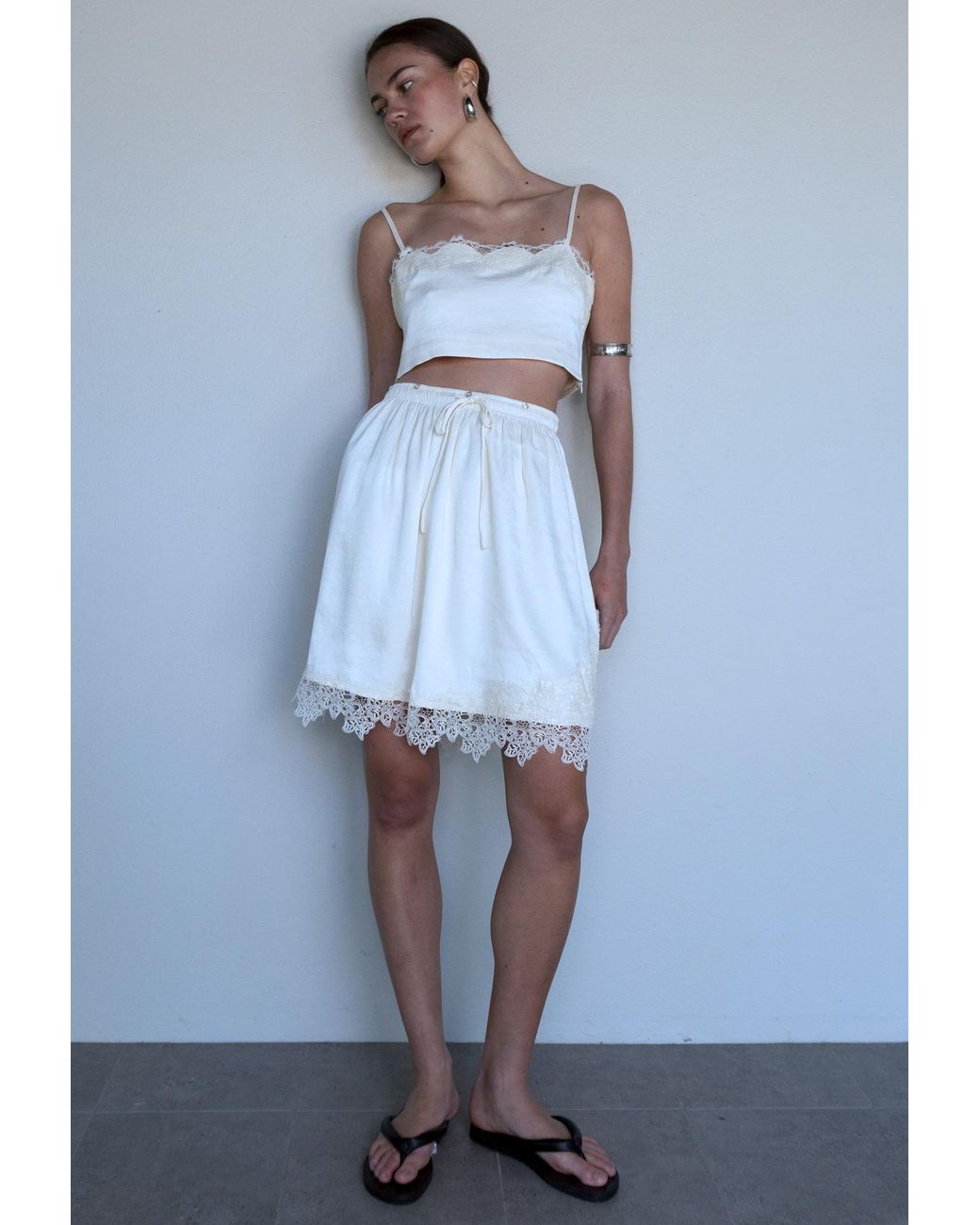 Tohen Natural Ana Two Piece Set Cream