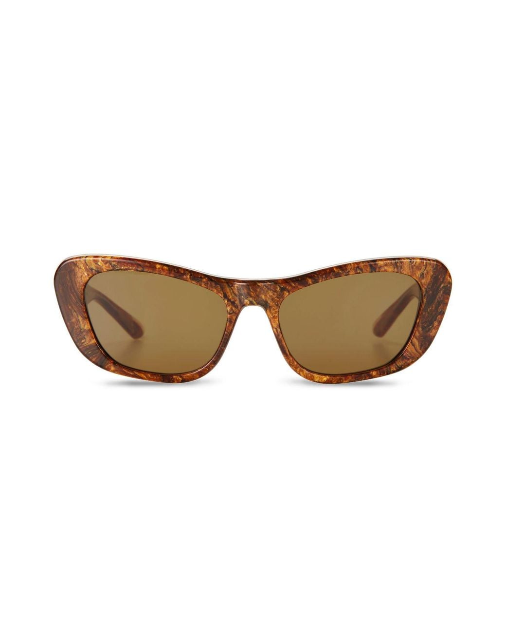 The Avantguard Brown Neroli Golden Tort Cat Eye Sunglasses