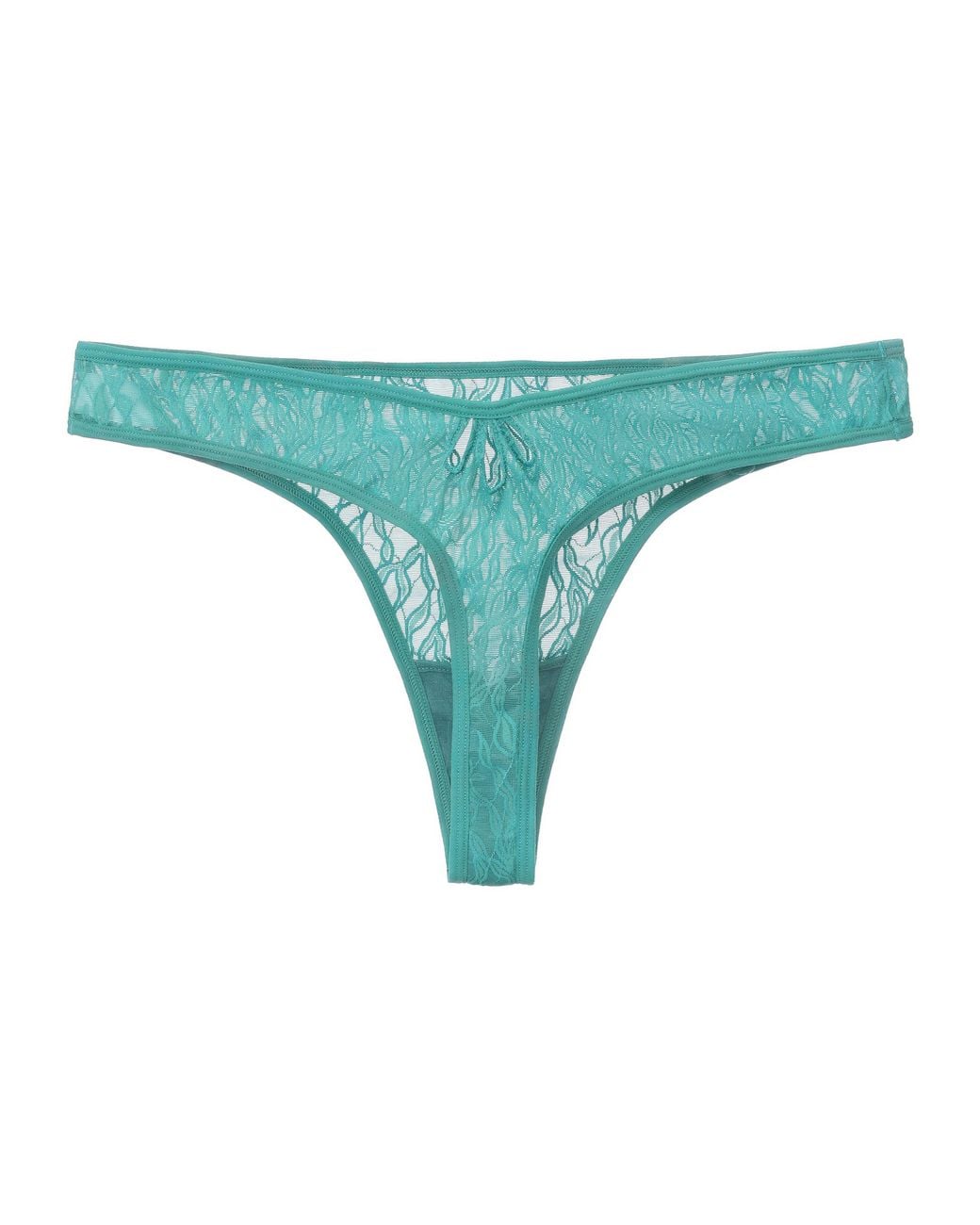 Amour D'agnette Blue Julie Lace Thong