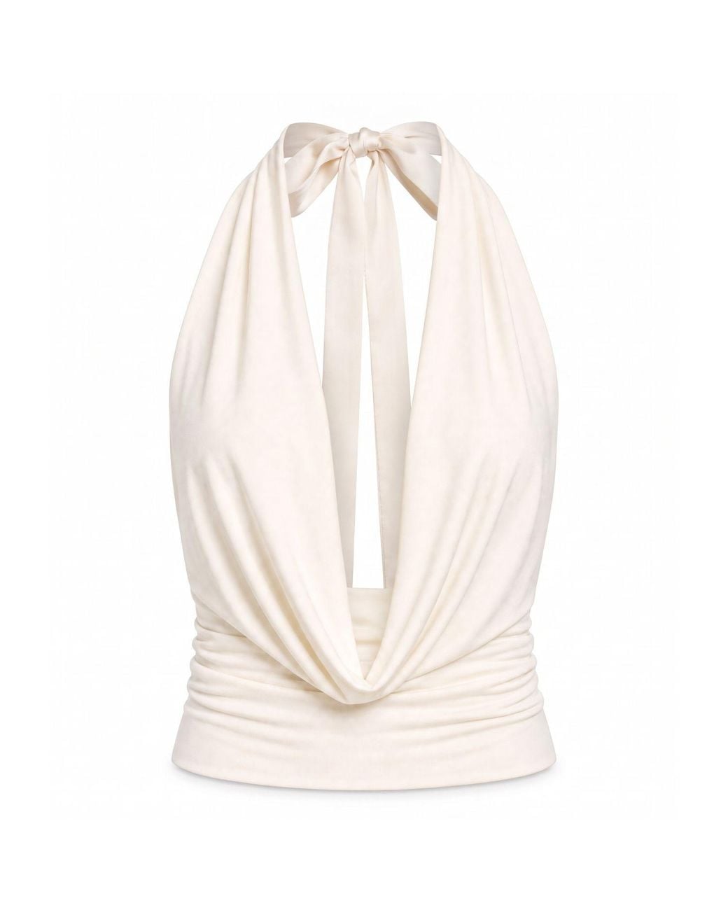 Alia Studio White Neutrals Frisson Top