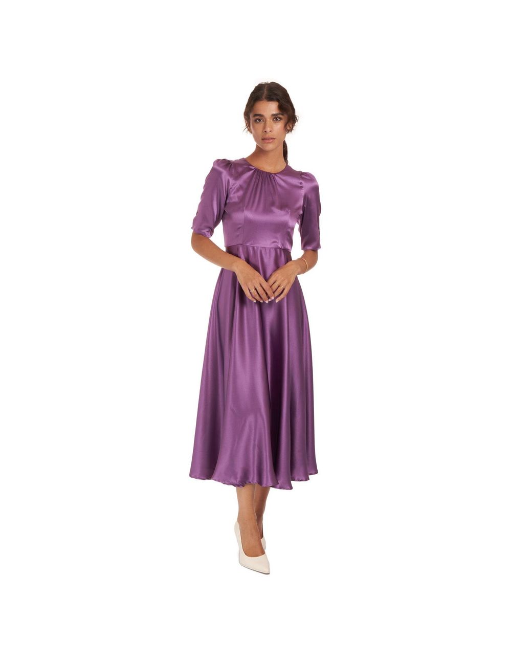 Sofia Tsereteli Purple Timeless Grace Gown