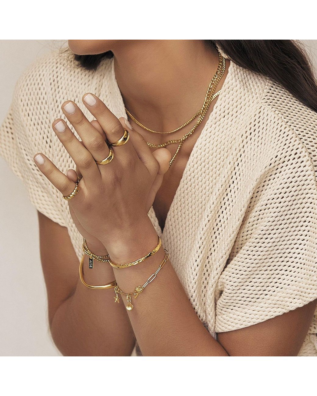 ARMS OF EVE Metallic Nahla Ring